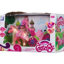 Poupée carrosse et poney