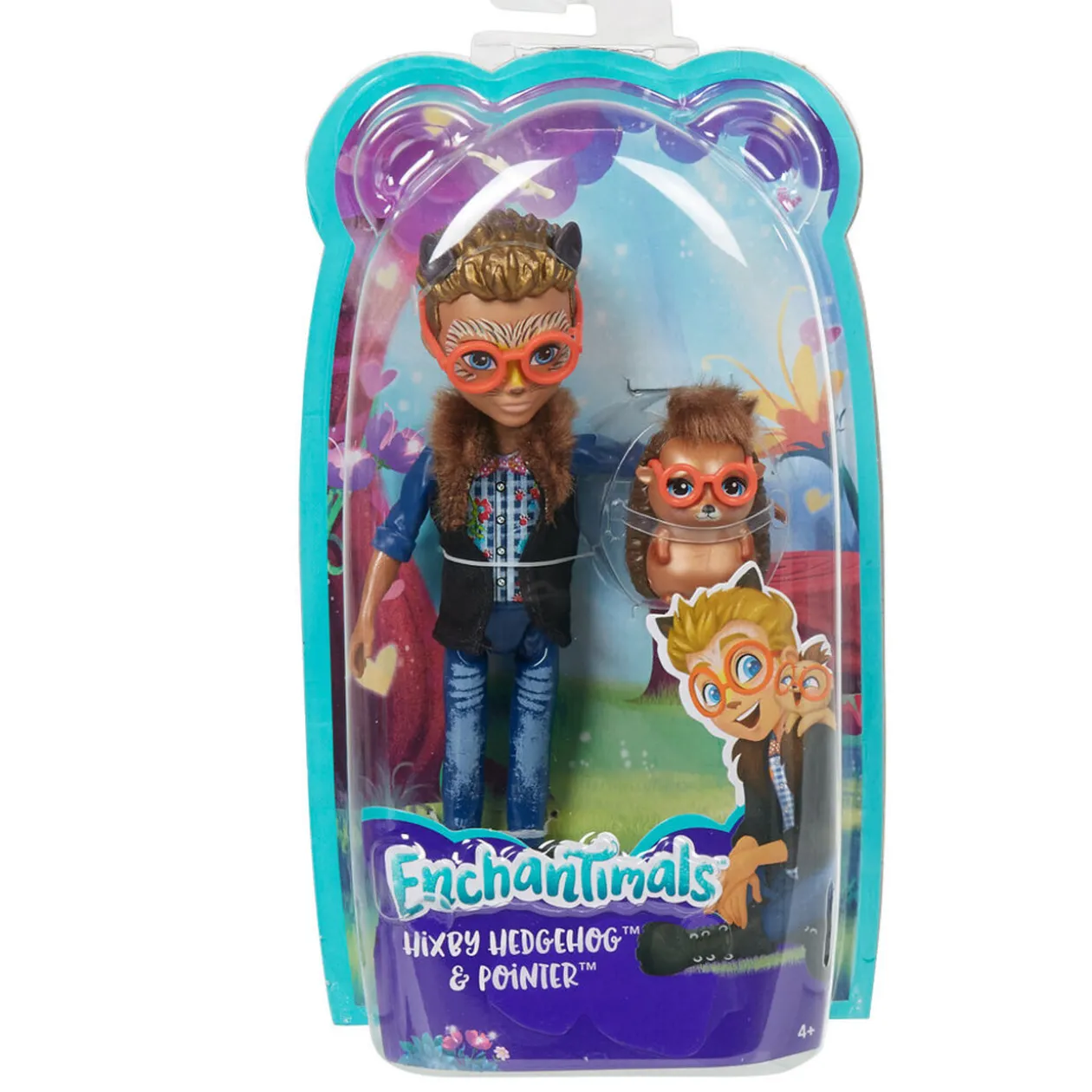 Poupée hérisson Enchantimals et son petit animal