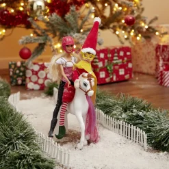 Poupée Lola et Emma au centre équestre