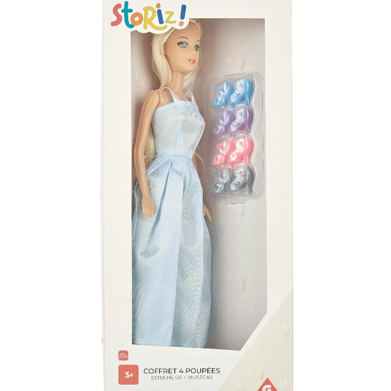 Poupée mannequin avec accessoires