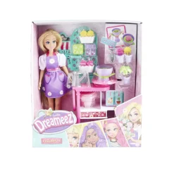 Poupée mannequin avec accessoires fleuristes