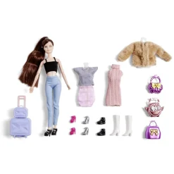 Poupée mannequin avec ses accessoires - 2 modèles