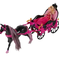 Poupée mannequin et carrosse