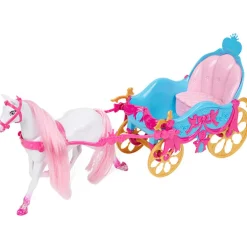 Poupée mannequin et carrosse