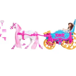 Poupée mannequin et carrosse