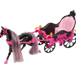 Poupée mannequin et carrosse