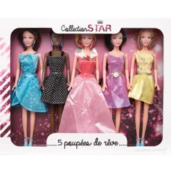 Poupée mannequinx5 H29cm