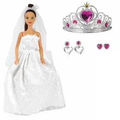 Poupée mariée avec accessoires Le mariage de Lina