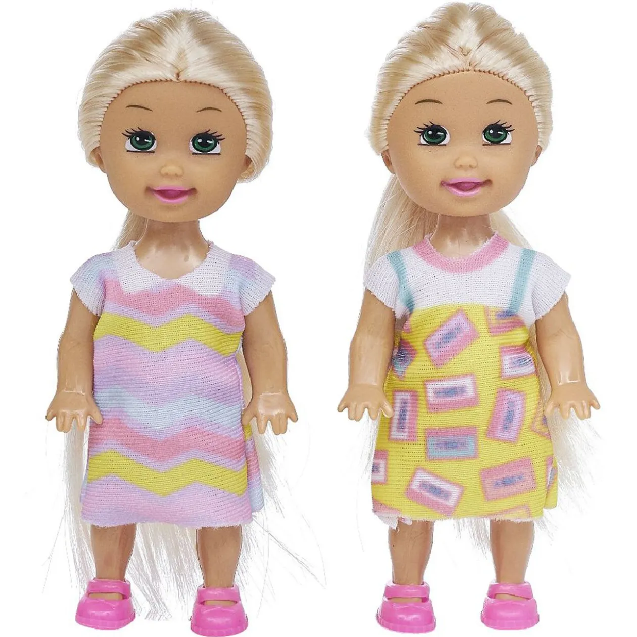 Poupée mini x2 avec scooter