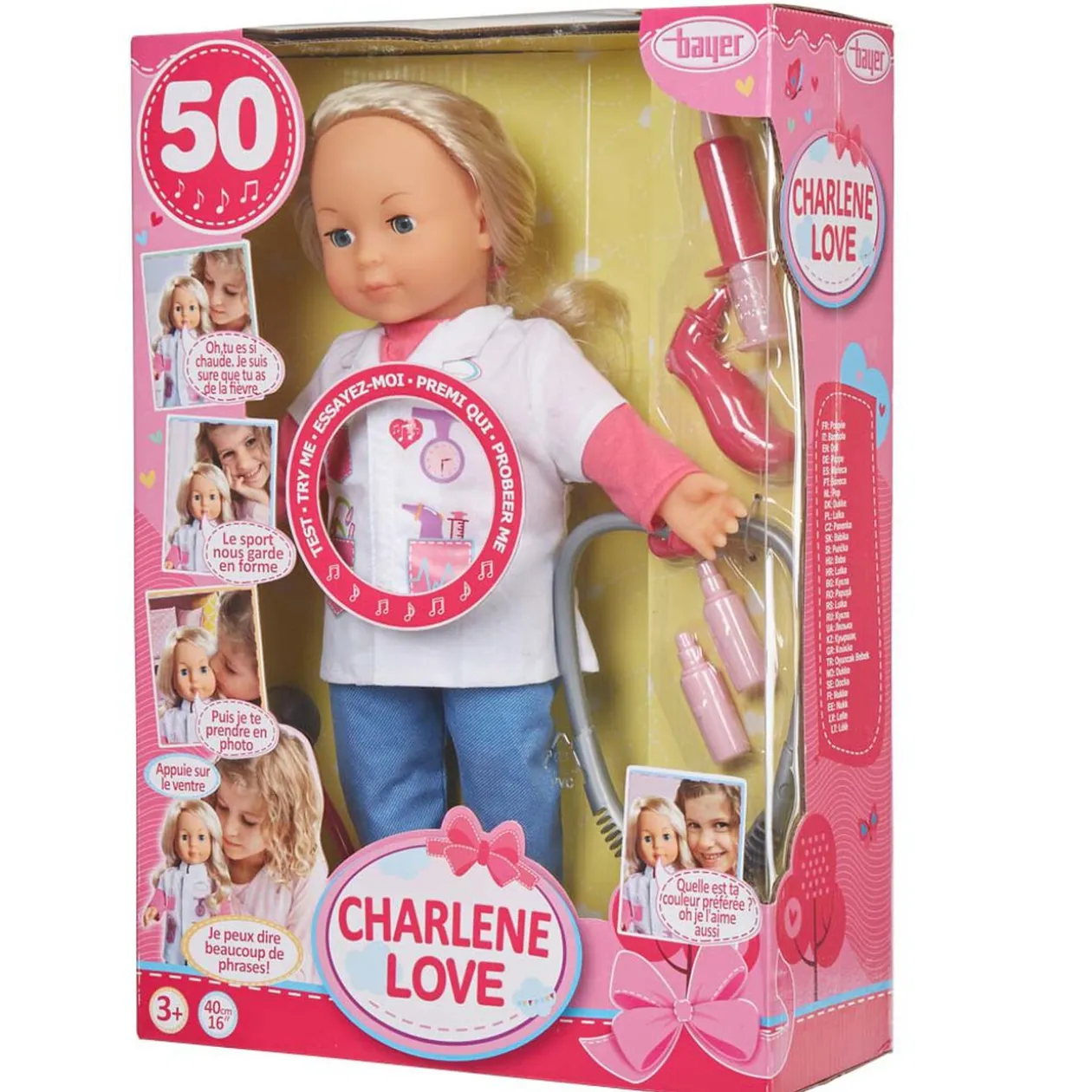 Poupée parlante Charlene love Docteur