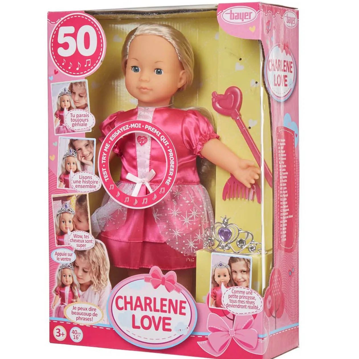 Poupée parlante Charlene Love Princesse