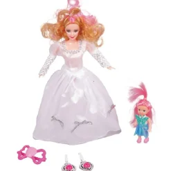 Poupée princesse et mini poupée