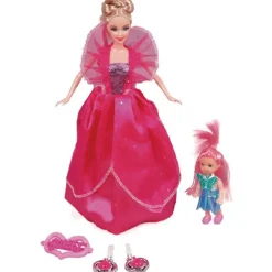 Poupée princesse et mini poupée