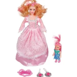 Poupée princesse et mini poupée