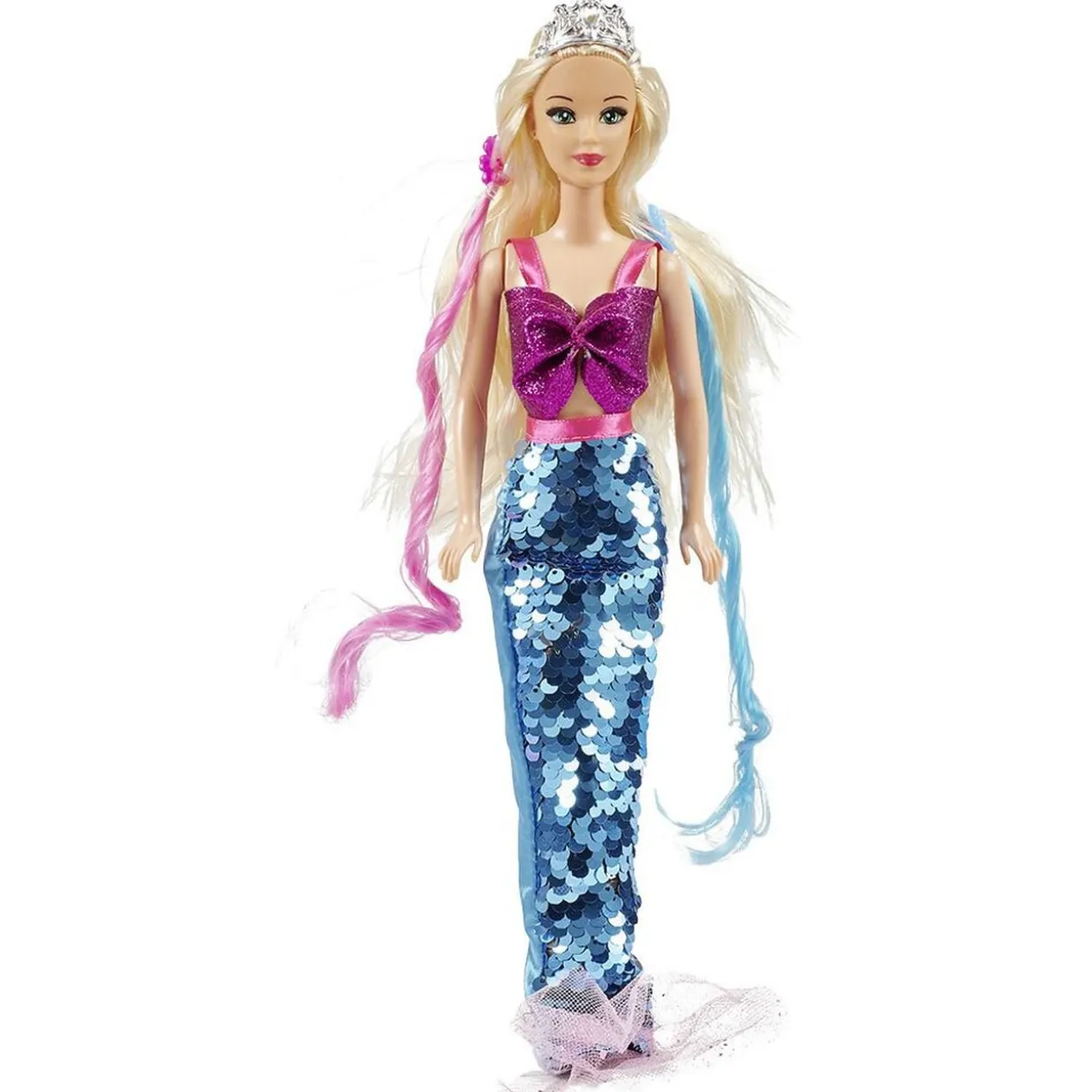 Poupée sirène + accessoires