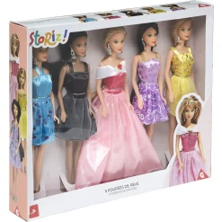 Poupées x 5