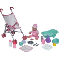 Poupon avec accessoires 18 pièces