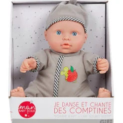 Poupon Baby Doux gris