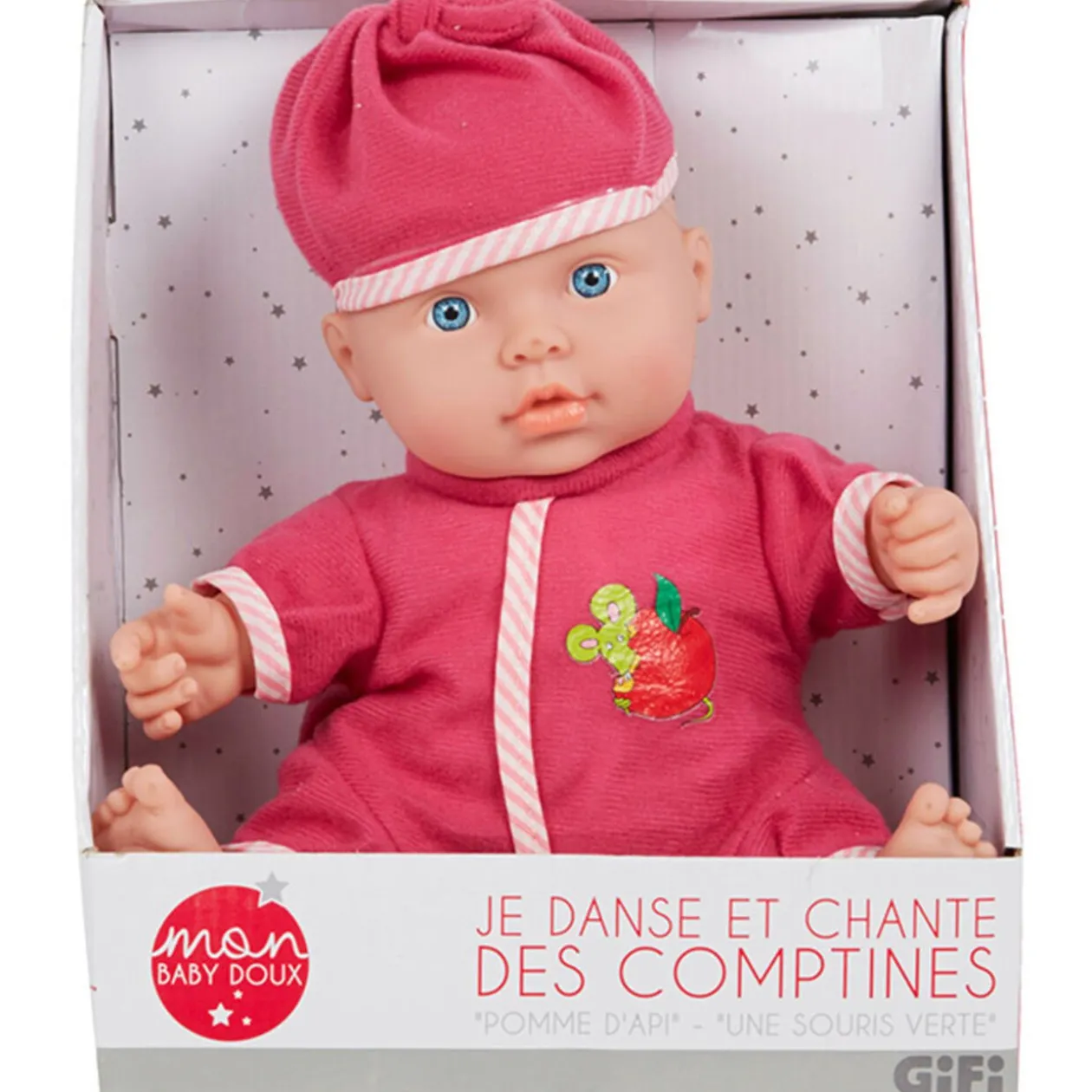 Poupon Baby Doux rose