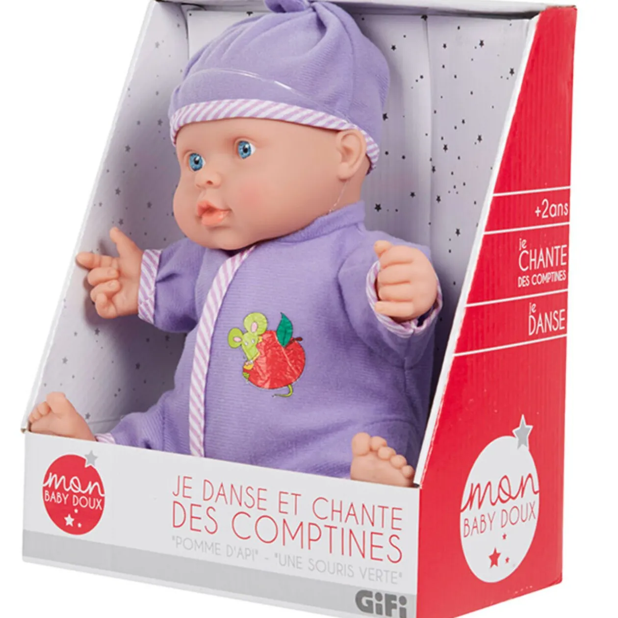 Poupon Baby Doux violet