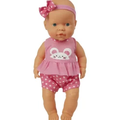 Poupon bébé joli avec biberon et pot