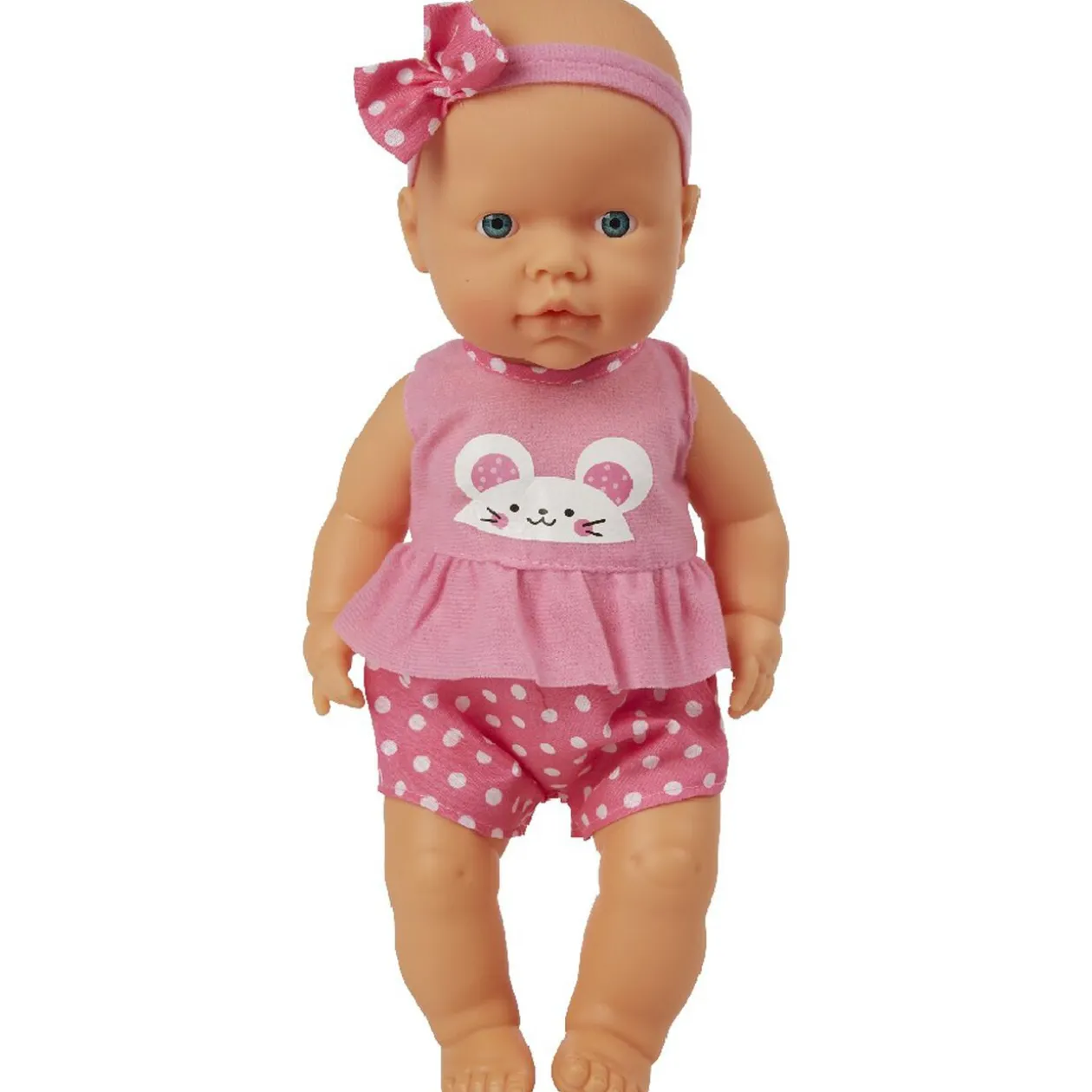 Poupon bébé joli avec biberon et pot