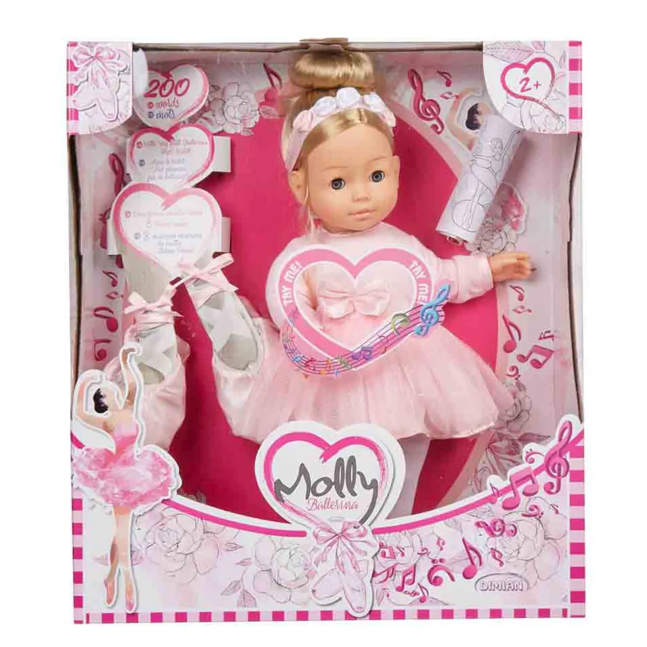 Poupon danseuse Molly Ballerina