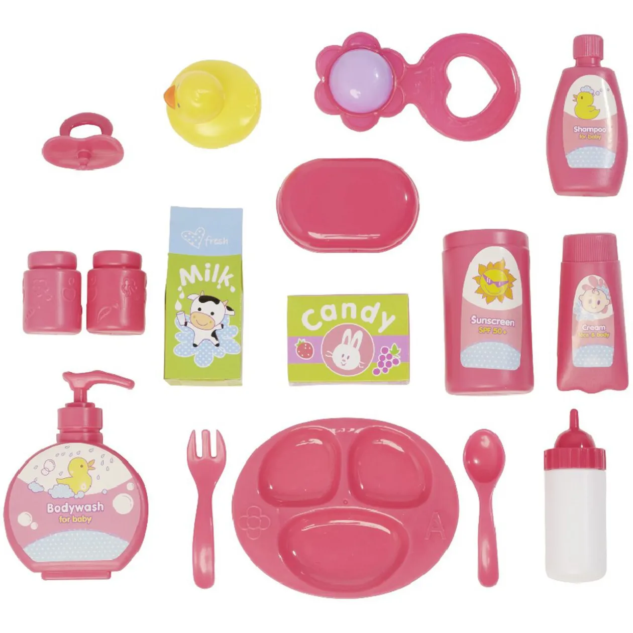 Poupon et ses accessoires x16