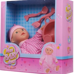 Poupon Mon Baby Doux prend son repas