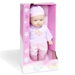 Poupon qui parle rose et violet 6 sons - 2 modèles