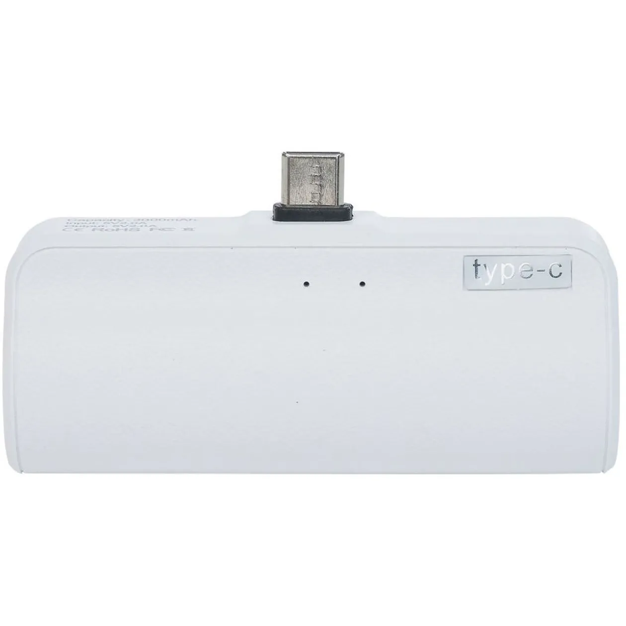 Powerbank mini lightning blanc