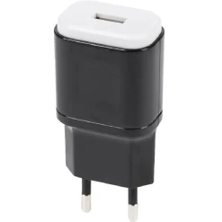 Prise chargeur secteur 1 port USB Homday X-Pert noir