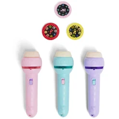 Projecteur lampe de poche 24 images polystyrène + 3 ans - 3 coloris