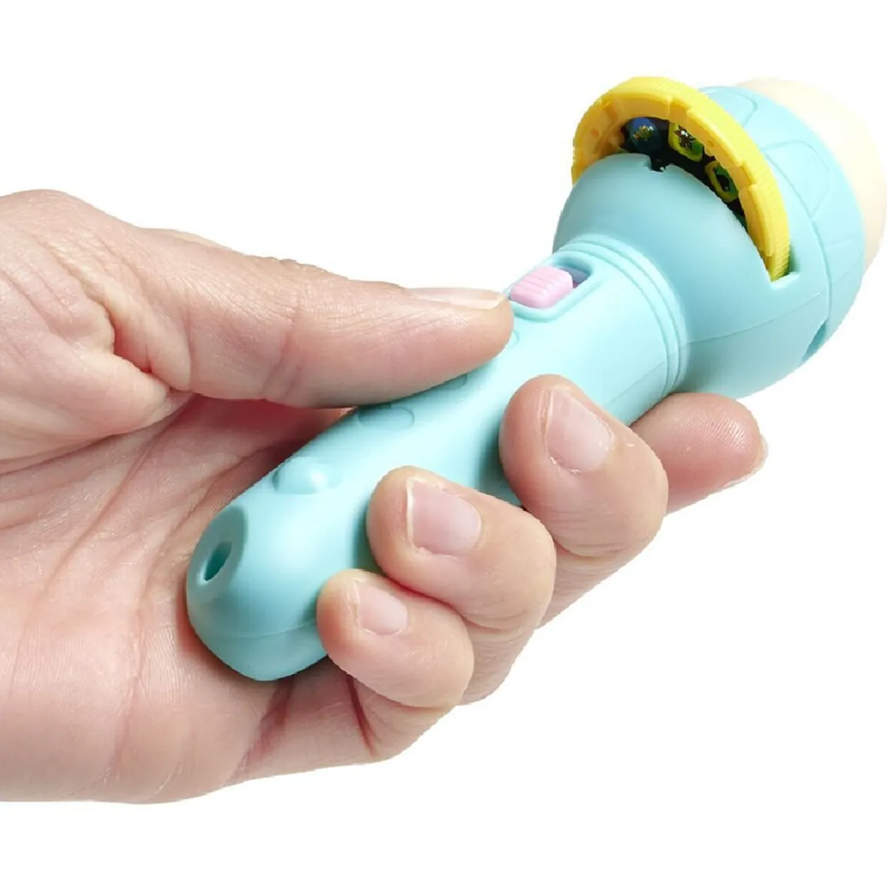 Projecteur lampe de poche 24 images polystyrène + 3 ans - 3 coloris