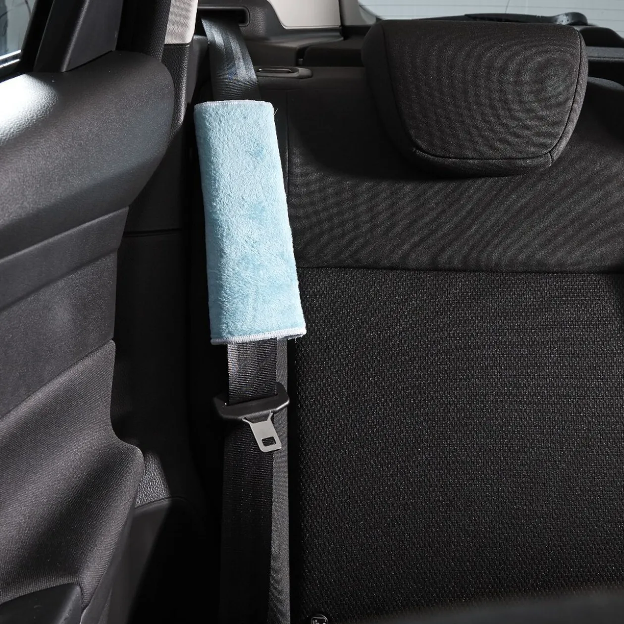 Protection ceinture moelleuse grise