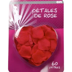Pétale de rose rouge x60