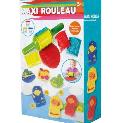 Pâte à modeler 3 pots et accessoires