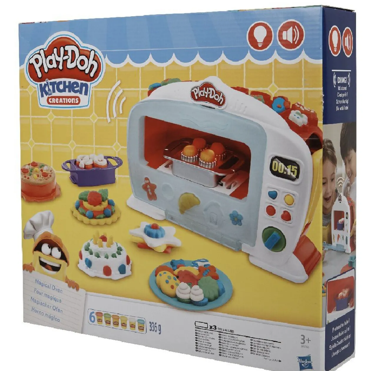 Pâte à modeler et four magique Play Doh