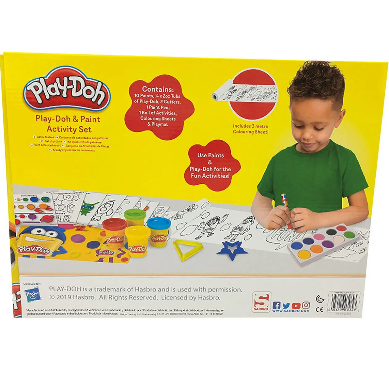 Pâte à modeler et peinture Play Doh