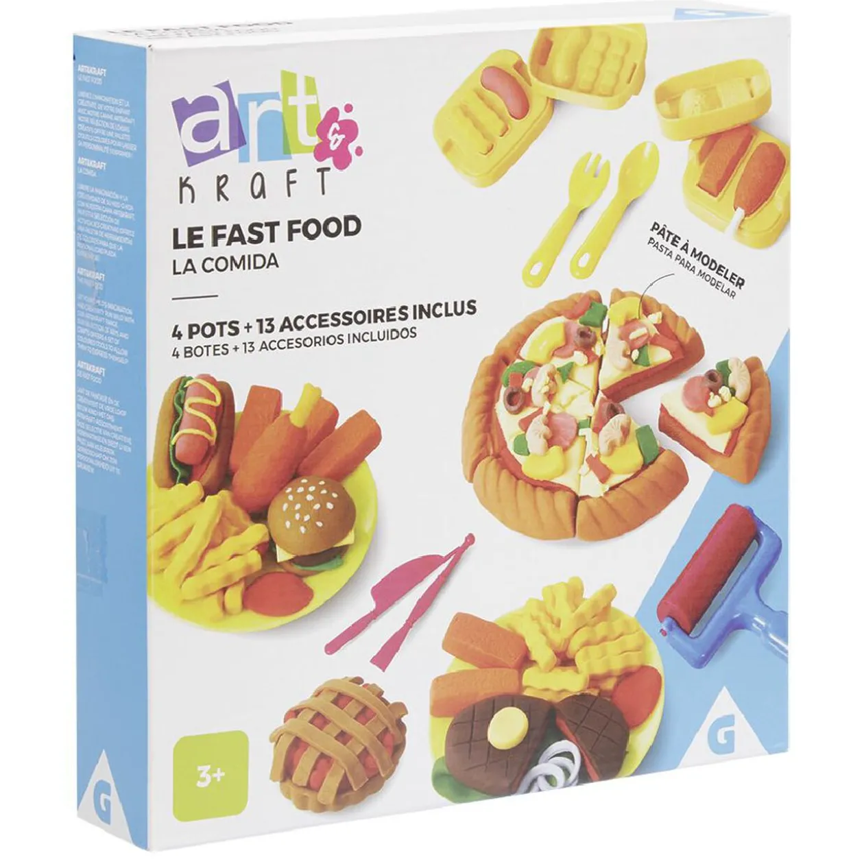 Pâte à modeler fast food