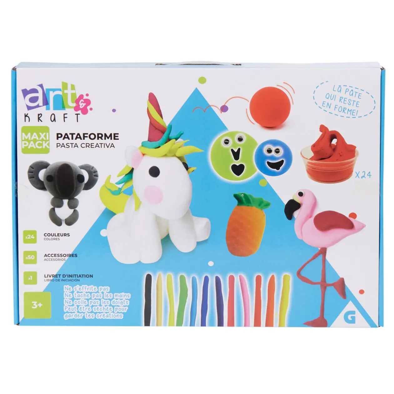 Pâte à modeler x 24