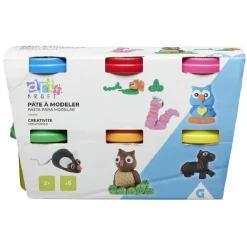 Pâte à modeler x 6 pots