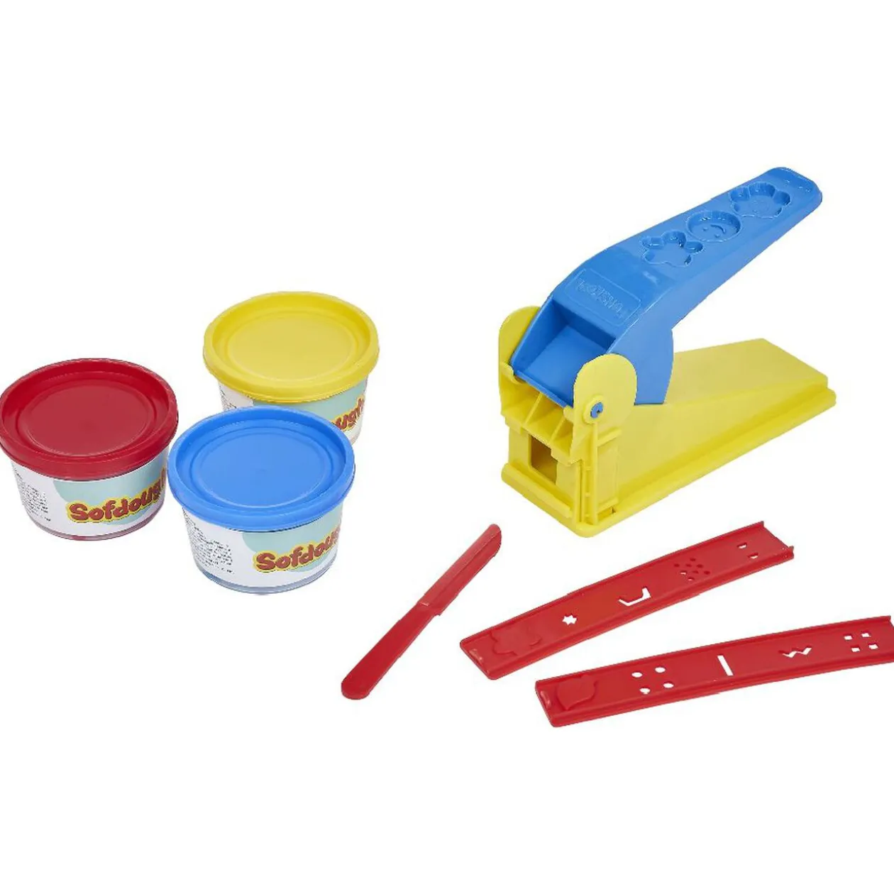 Pâte à modeler x3 avec machine à presse