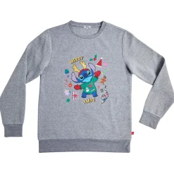 Pull de Noël Disney Stitch gris - Taille XL