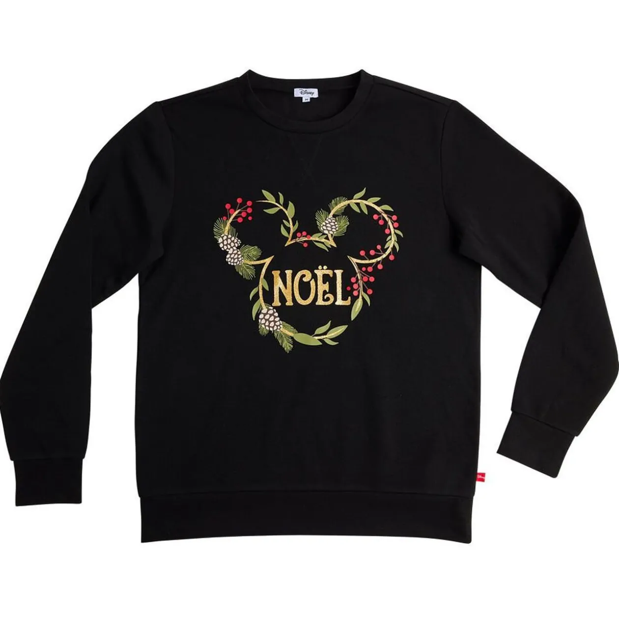 Pull de Noël Mickey Disney bleu - Taille M