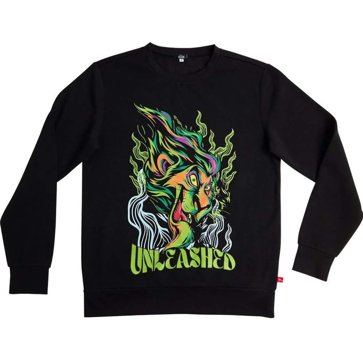 Pull Disney Villains Scar Unleashed noir et vert - Taille M