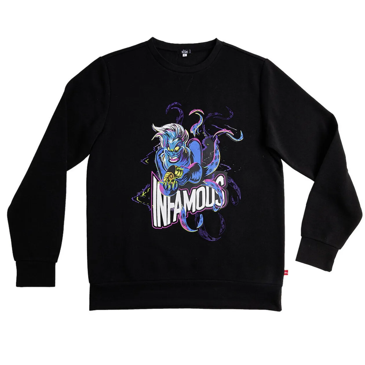 Pull Disney Villains Ursula Infamous noir et bleu - Taille L