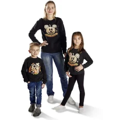 Pull enfant Disney Halloween Mickey phosphorescent 4/6ans