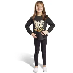 Pull enfant Disney Halloween Mickey phosphorescent 4/6ans