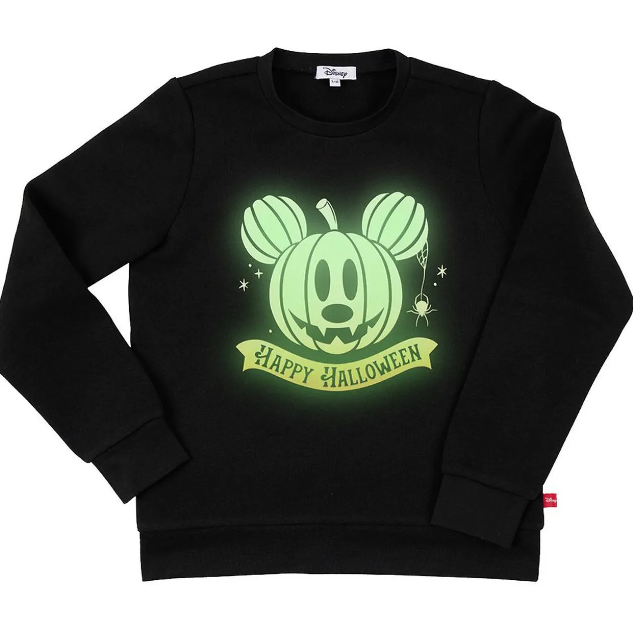 Pull enfant Disney Halloween Mickey phosphorescent 4/6ans